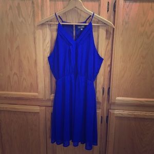 Rags to Wishes Royal blue dress size L